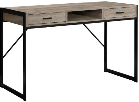 Pulford 38" Taupe Computer Desk