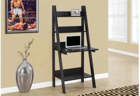 Bedford Cappuccino Ladder Comptuer Desk