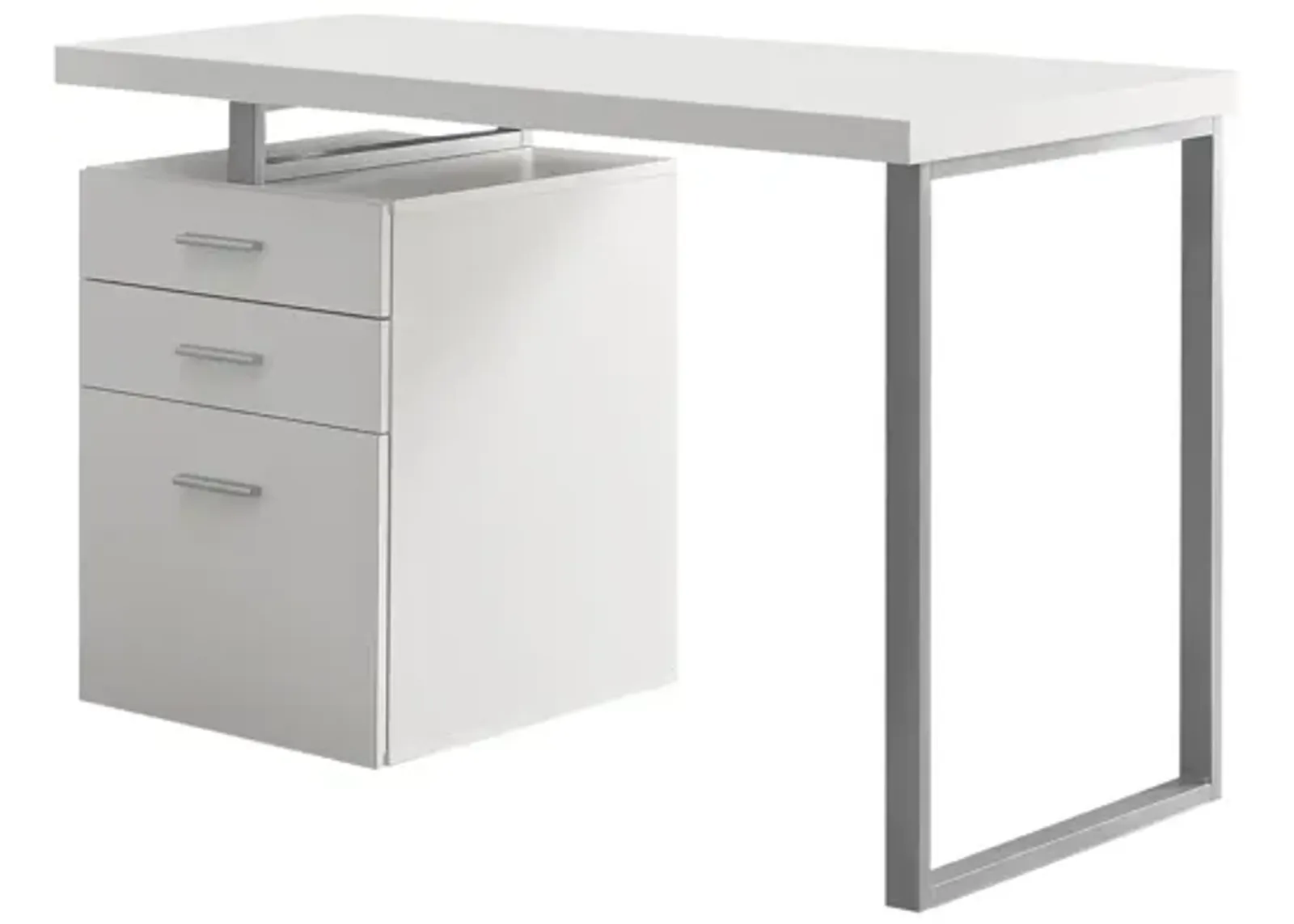 Barron White 48" Desk