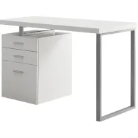 Barron White 48" Desk