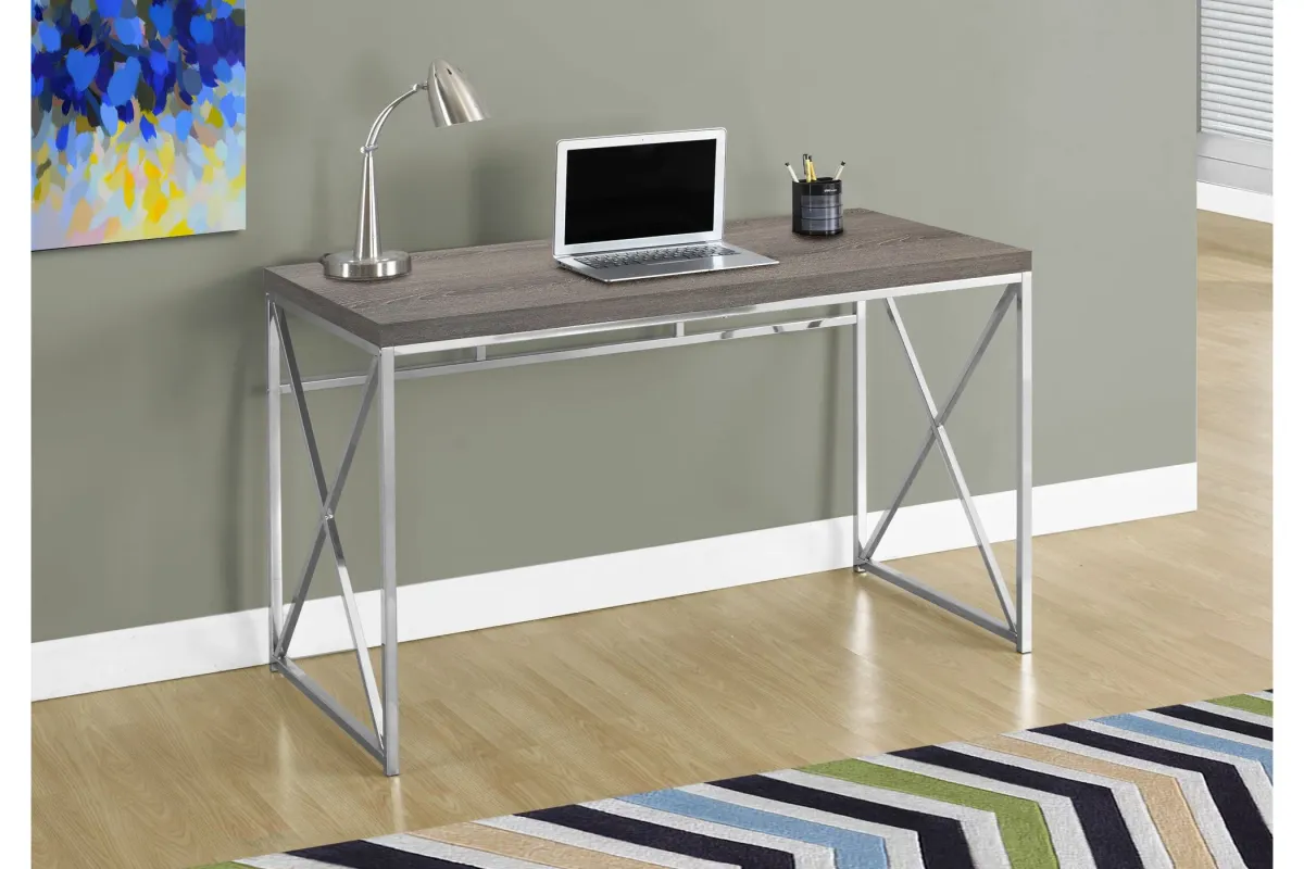 Ilene 48" Taupe Computer Desk