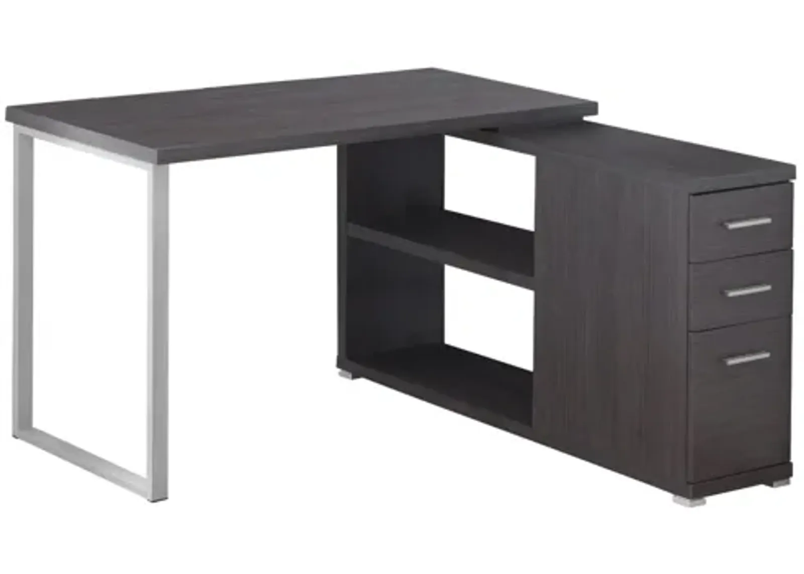 Grey Corner Desk