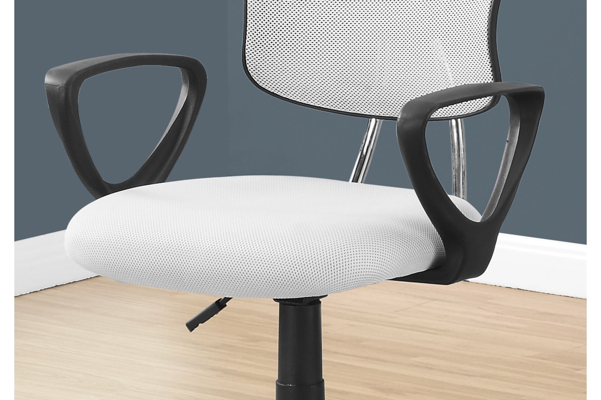 Malta White Mesh Office Chair