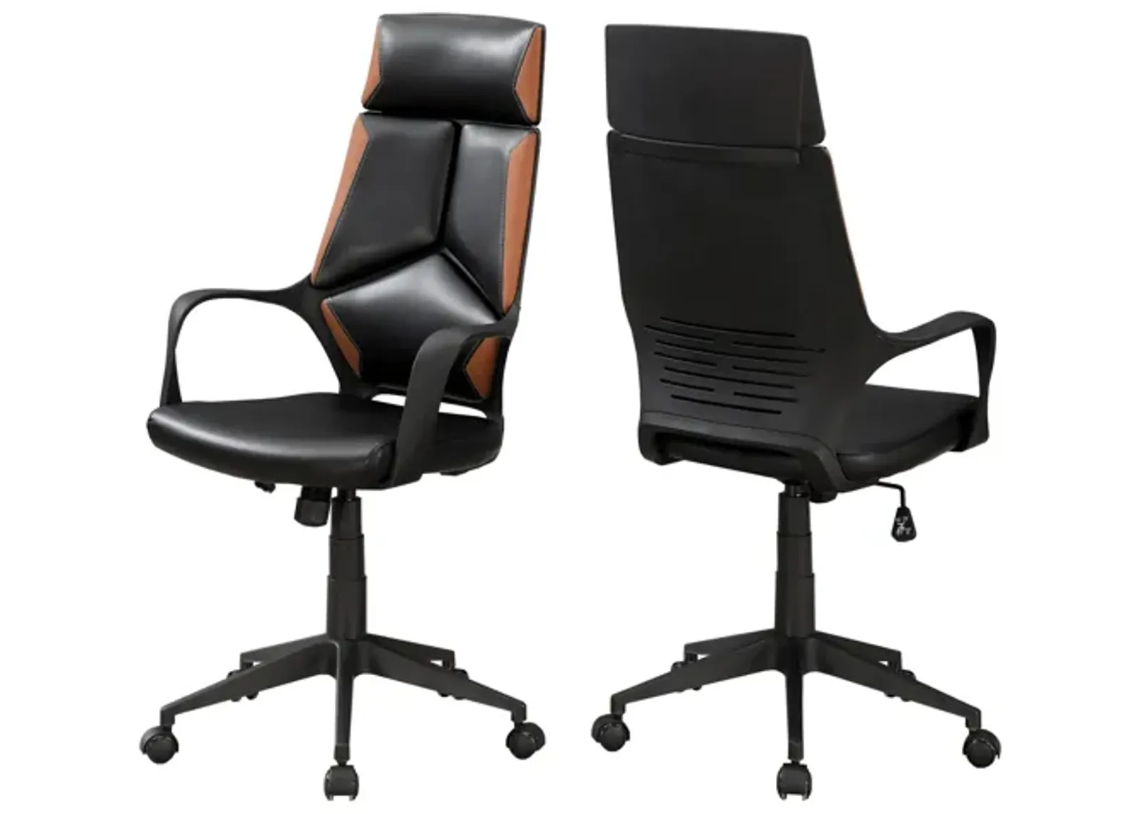 Nagle Black/Brown Office Chair