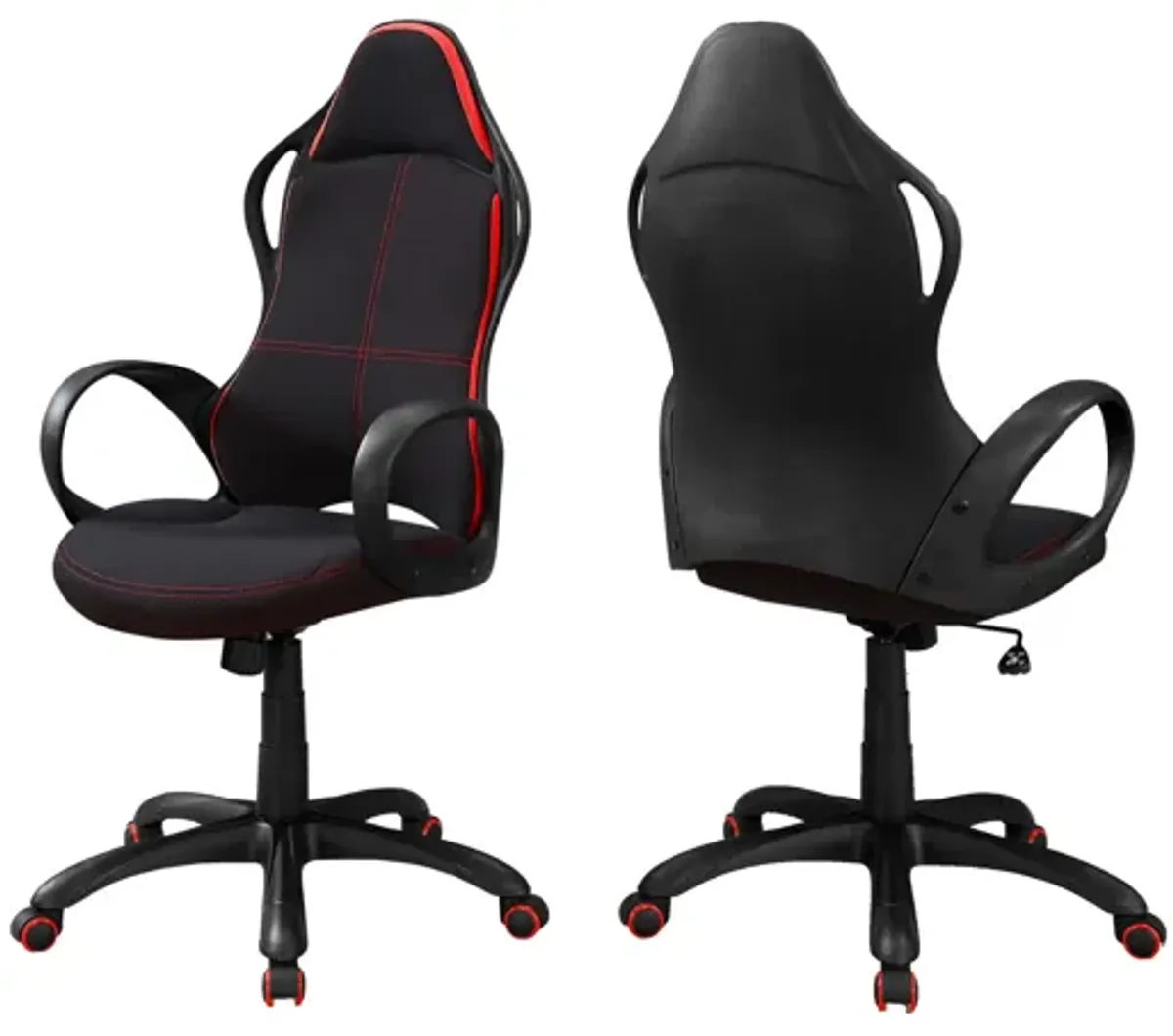 Lodi Black/Red Office Chair