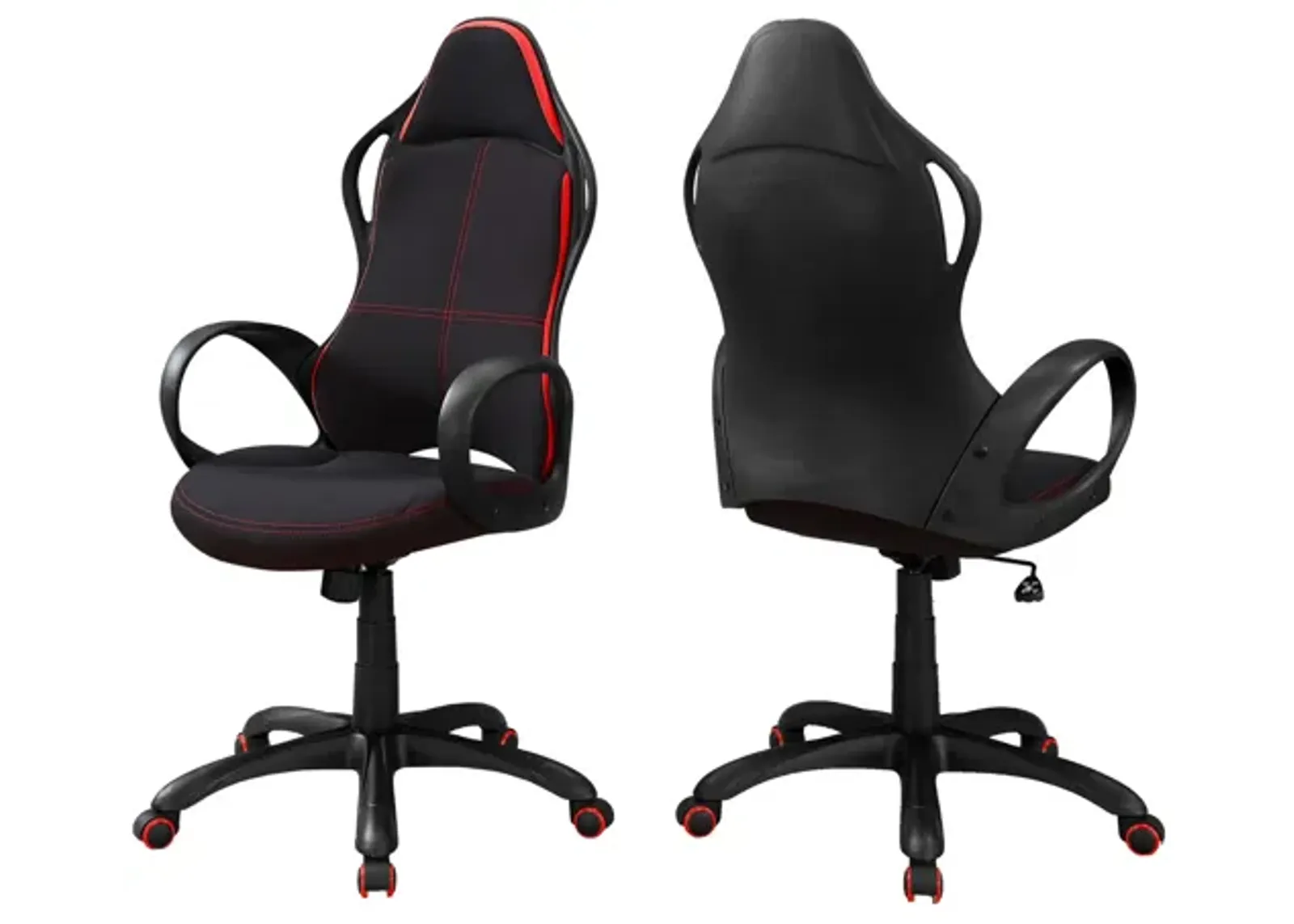 Lodi Black/Red Office Chair