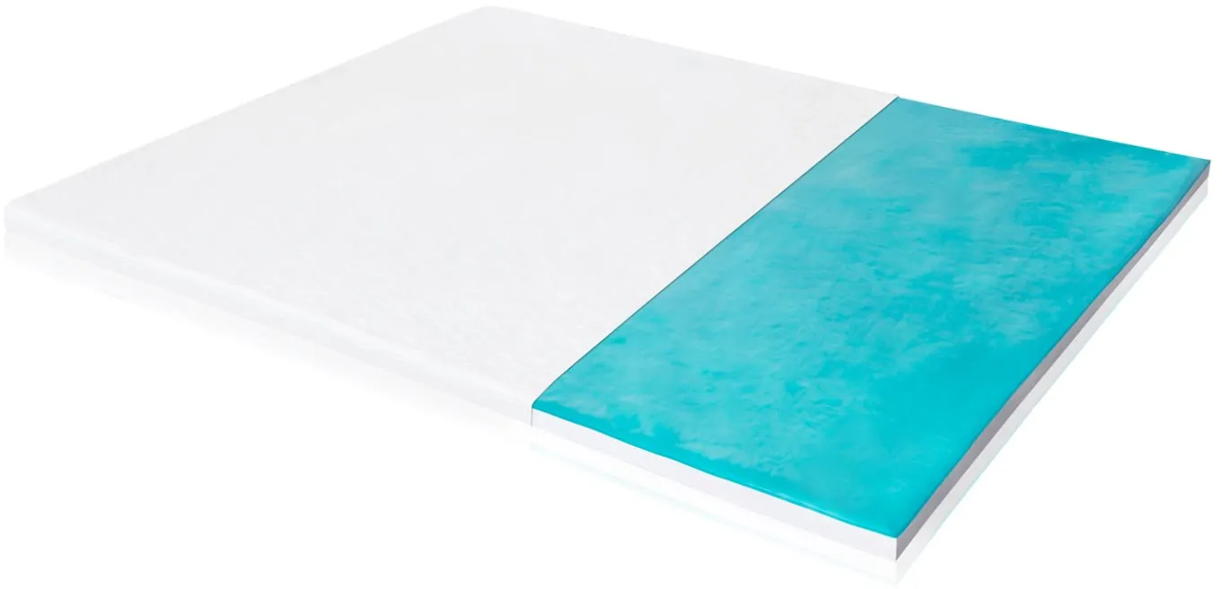 2.5 " Liquid Gel Mattress Topper Full