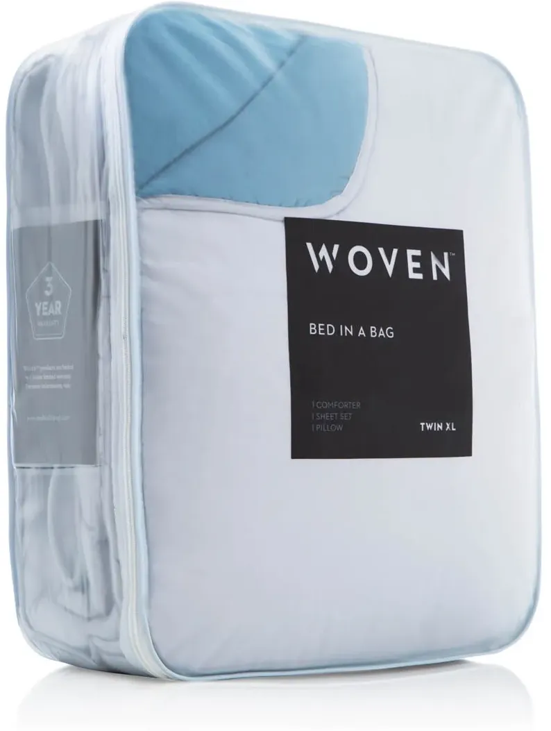 Reversible Bed in a Bag Split King White