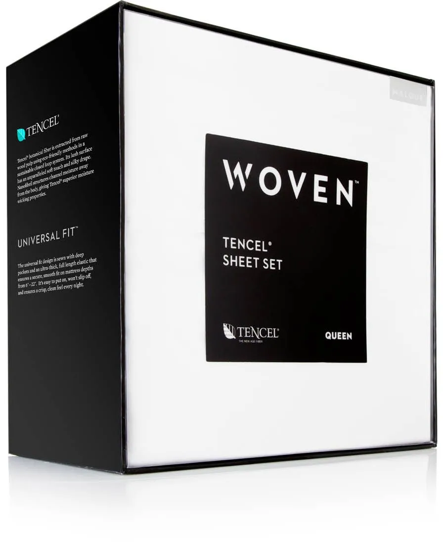 TENCEL® Split King Ecru