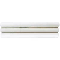 Italian Artisan Sheet Set King Pillowcase White