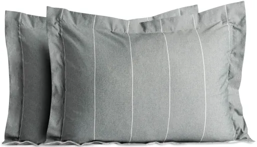 Chambray Comforter Set Oversized Queen Birch