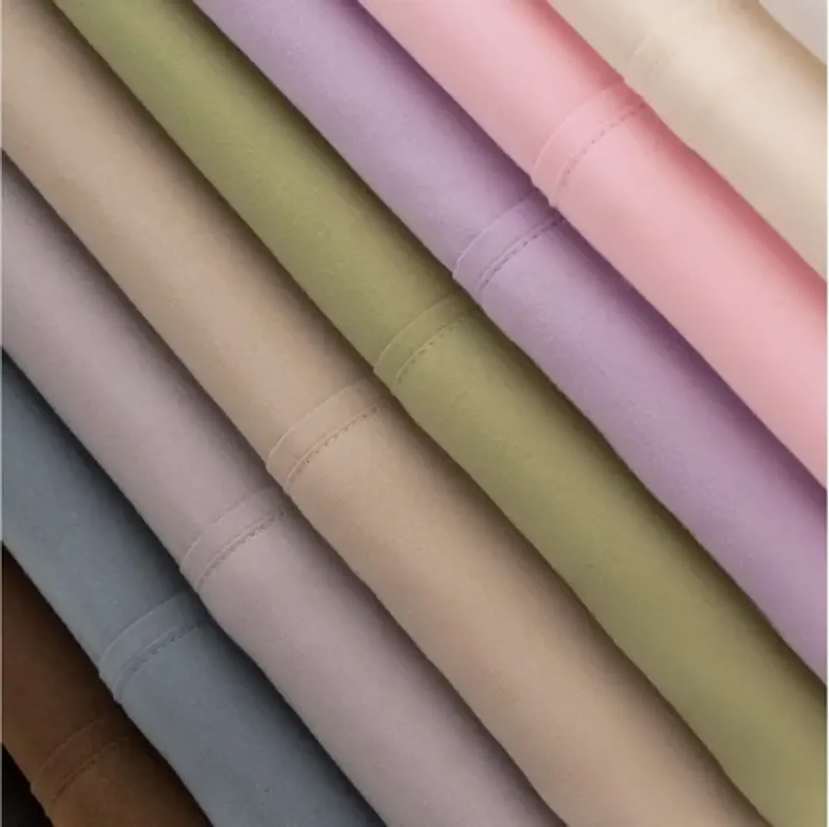 Brushed Microfiber Cot Blush