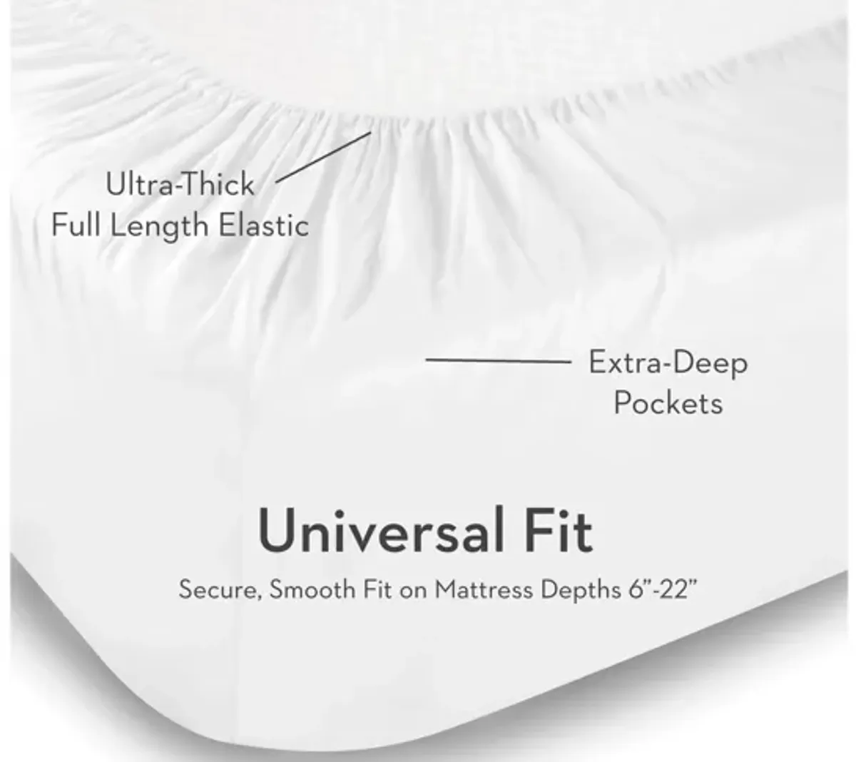 Supima® Cotton Sheets King White