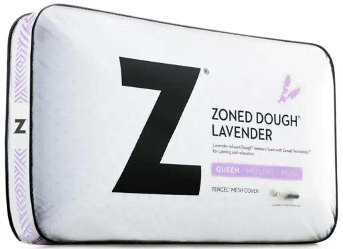 Zoned Dough® Lavender with Spritzer Travel Neck