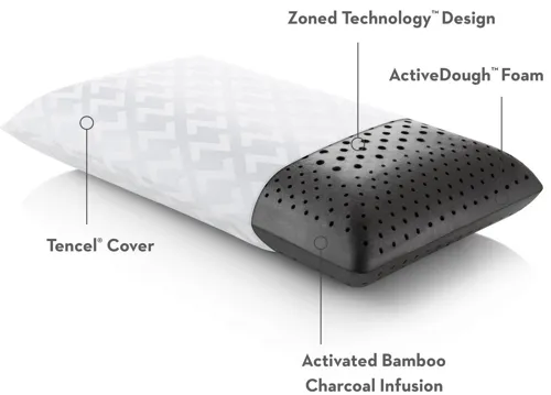 Zoned ActiveDough® + Bamboo Charcoal Queen