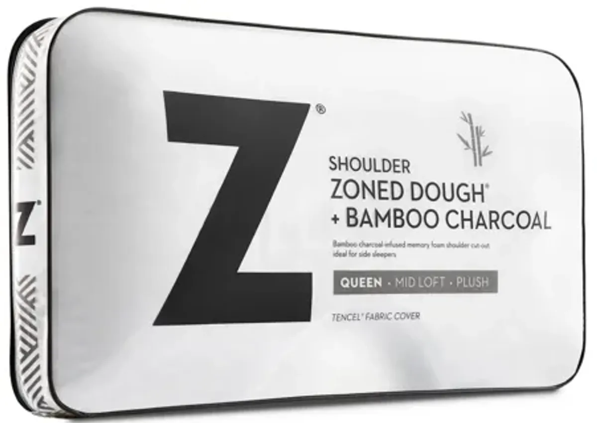 Shoulder Zoned Dough® Bamboo Charcoal King