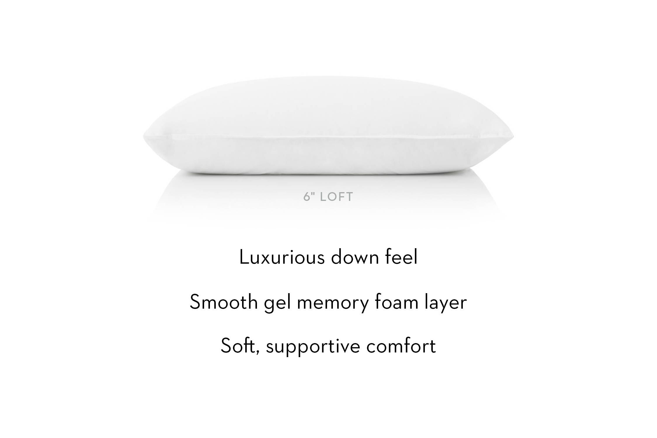 Gelled Microfiber® + Gel Dough® Layer Queen