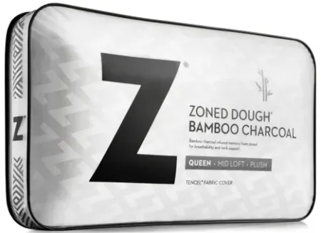 Zoned Dough® + Bamboo Charcoal Queen High Loft