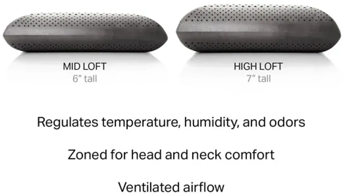 Zoned Dough® + Bamboo Charcoal Travel Neck Low Loft