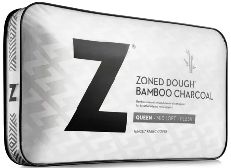 Zoned Dough® + Bamboo Charcoal Travel Neck Low Loft