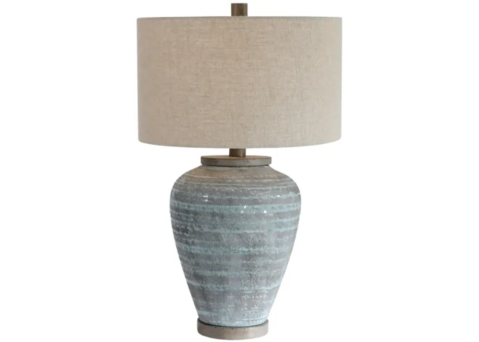 Pelia Light Aqua Table Lamp