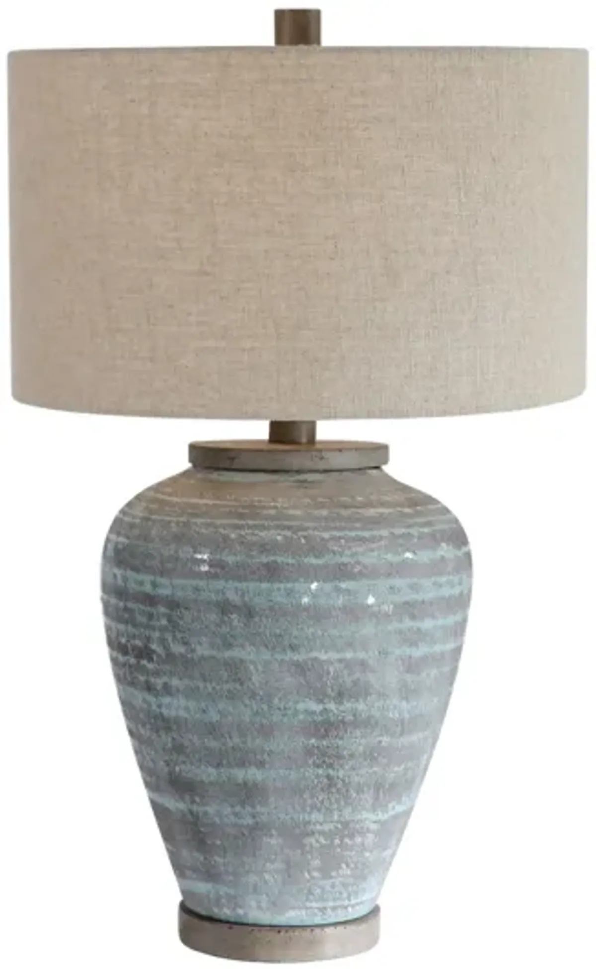 Pelia Light Aqua Table Lamp