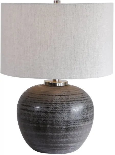 Mikkel Charcoal Table Lamp