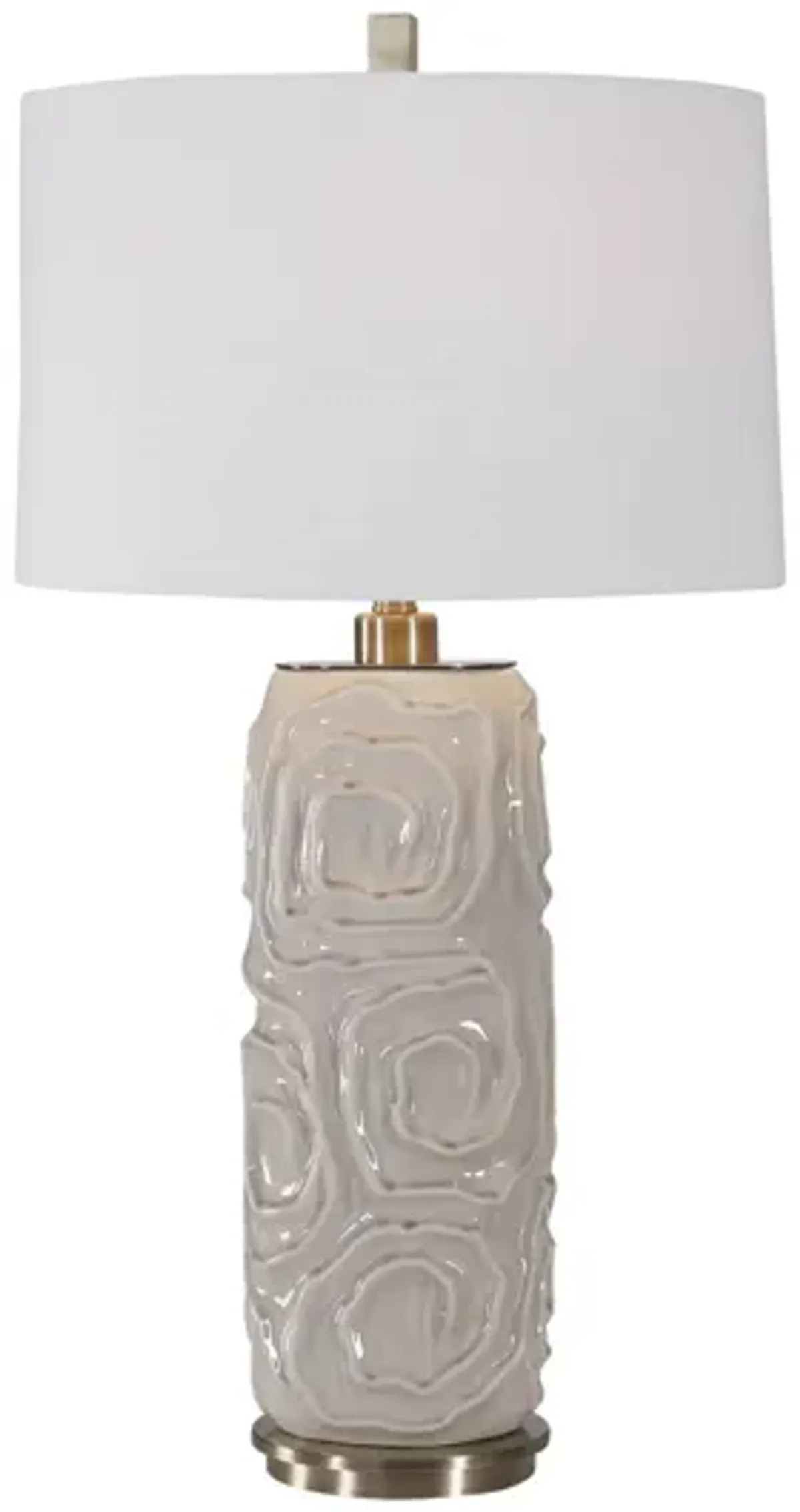 Uttermost Zade Warm Gray Table Lamp