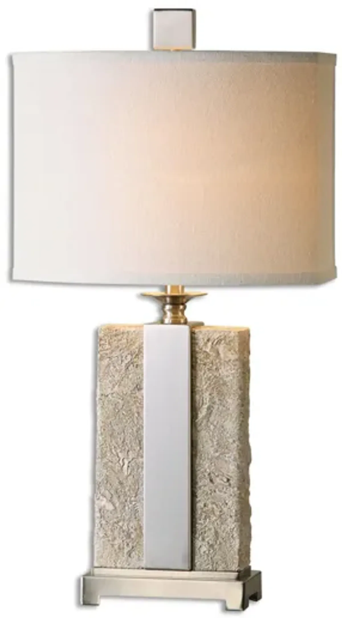 Bonea Stone Ivory Table Lamp