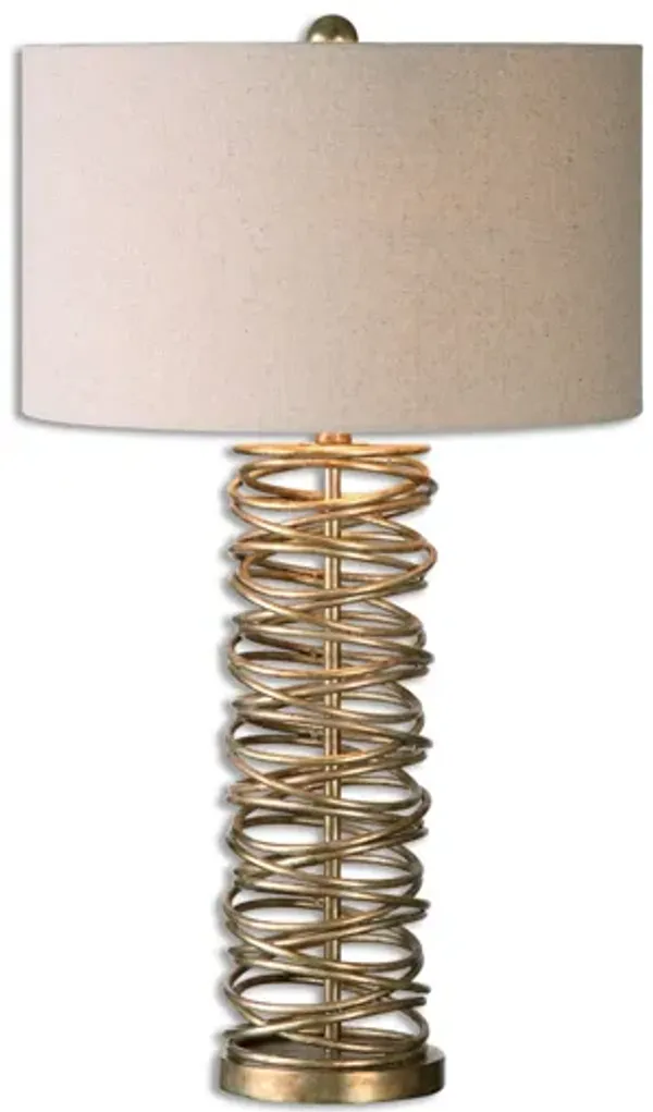 Amarey Metal Ring Table Lamp