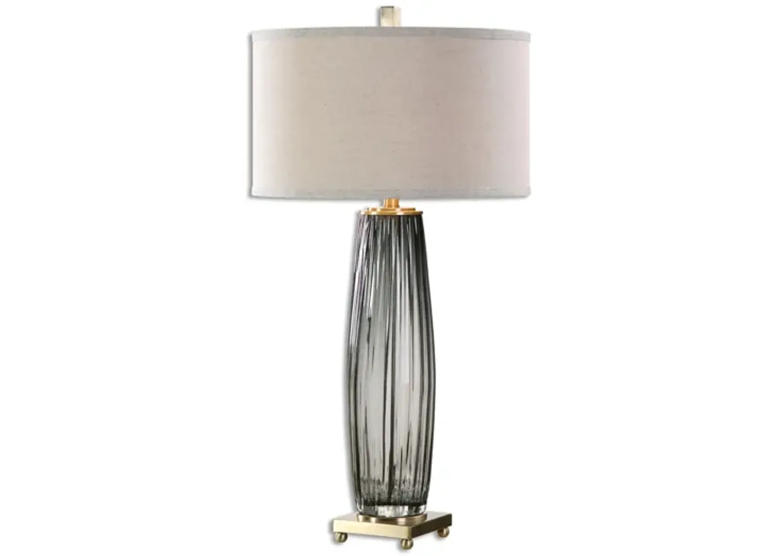 Vilminore Gray Glass Table Lamp