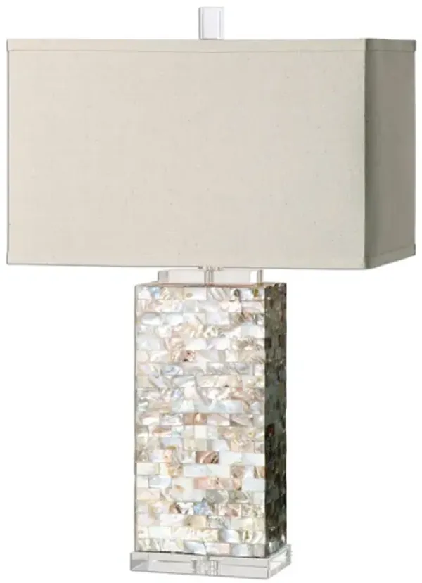 Aden Capiz Shell Lamp