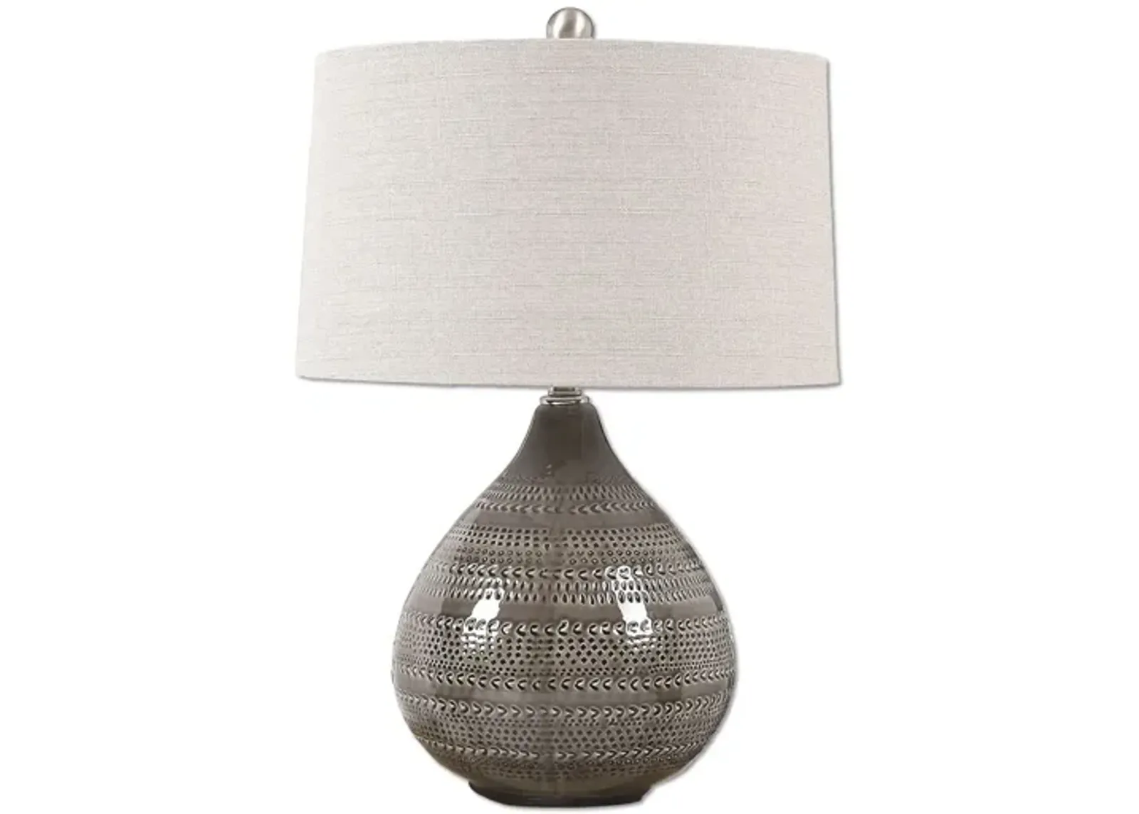 Batova Smoke Gray Lamp