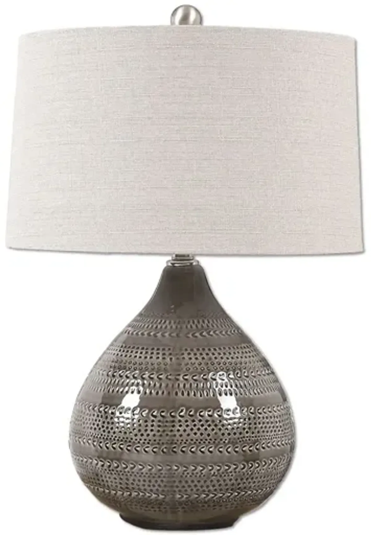 Batova Smoke Gray Lamp