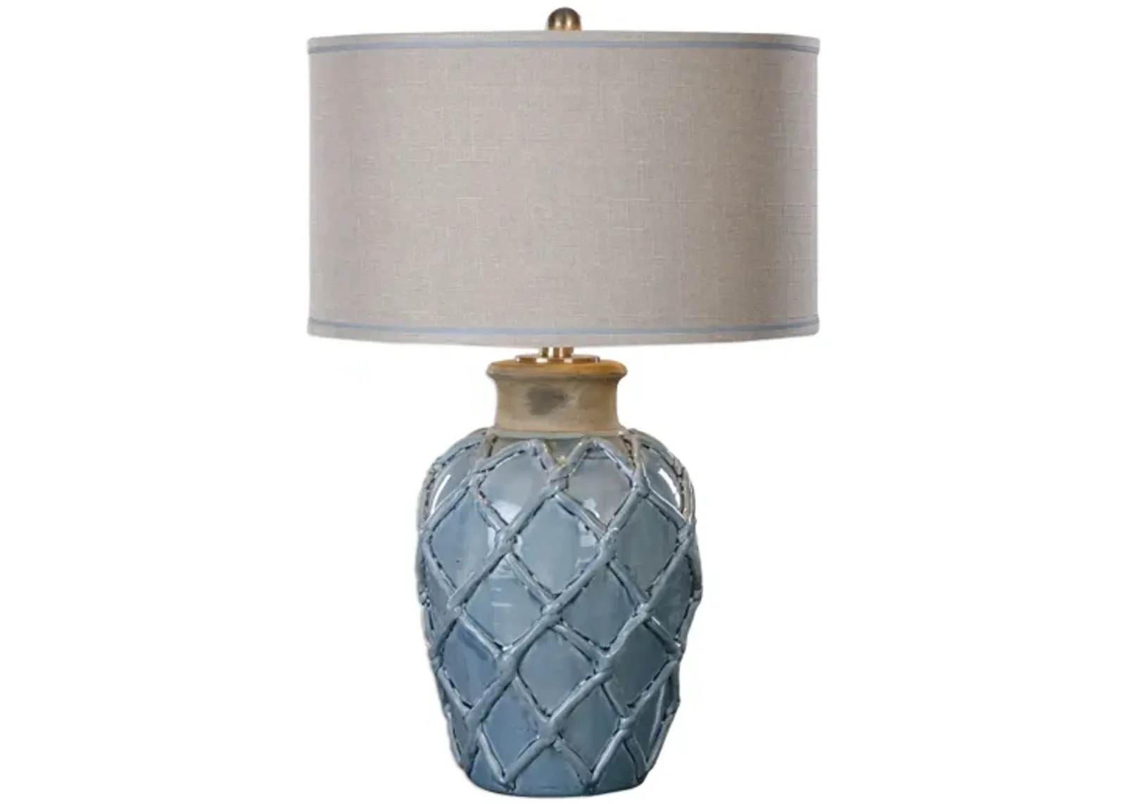 Parterre Pale Blue Table Lamp