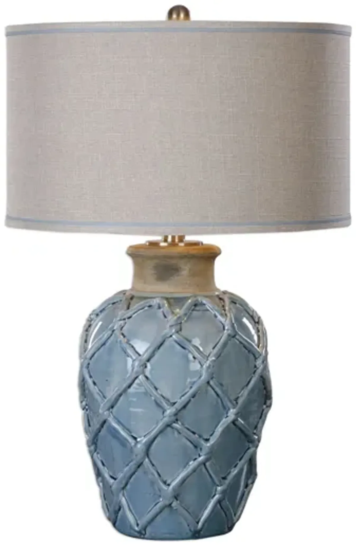 Parterre Pale Blue Table Lamp