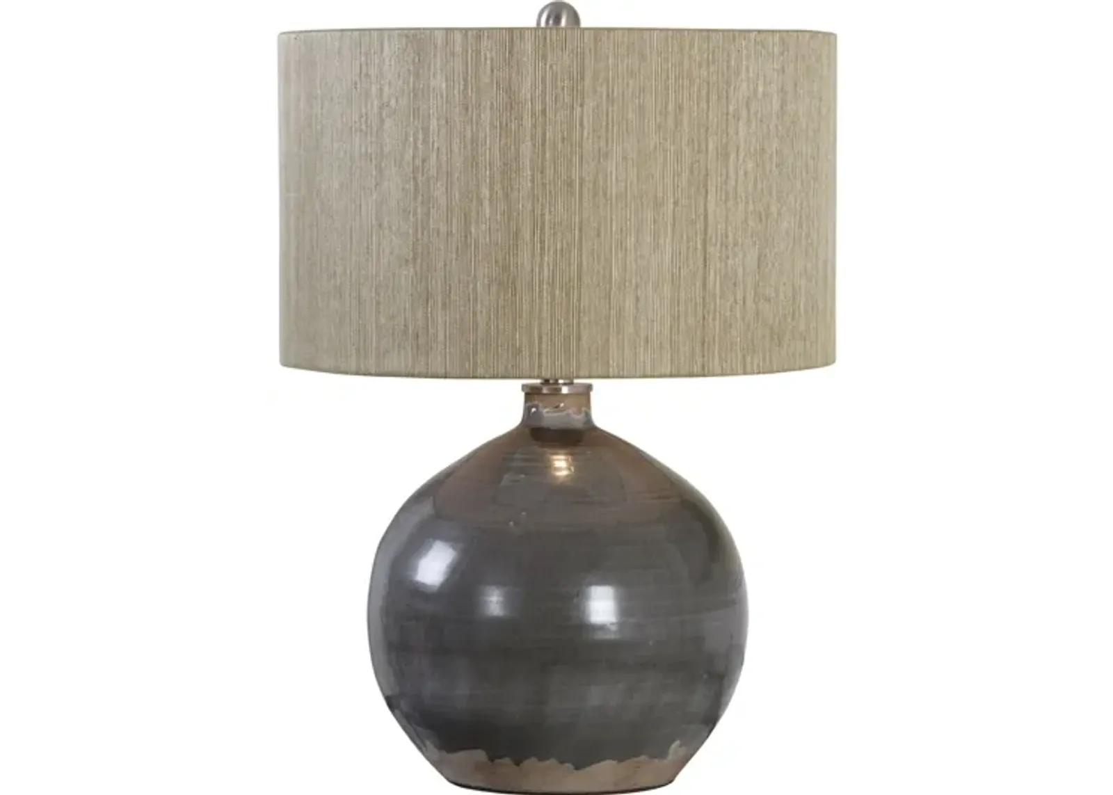 Uttermost Vardenis Gray Ceramic Lamp