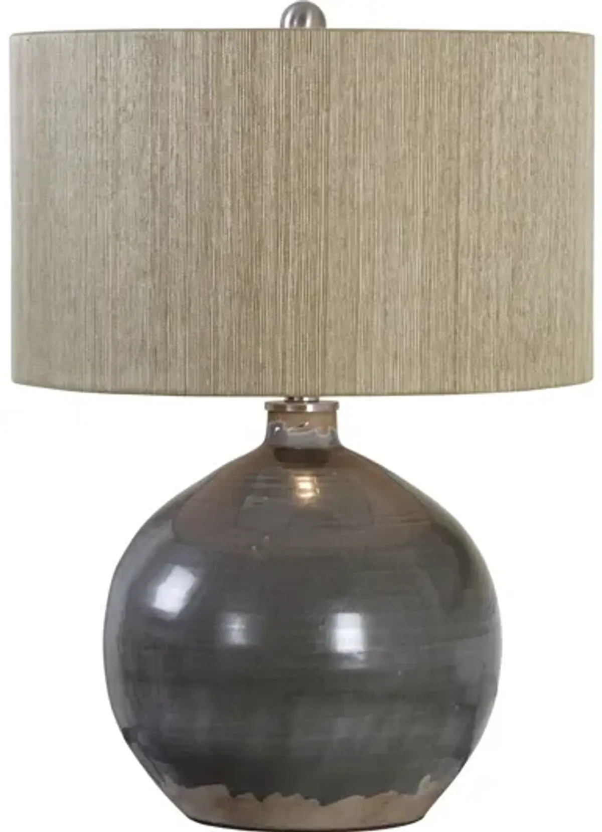 Uttermost Vardenis Gray Ceramic Lamp