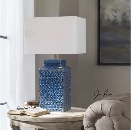 Pero Sapphire Blue Lamp