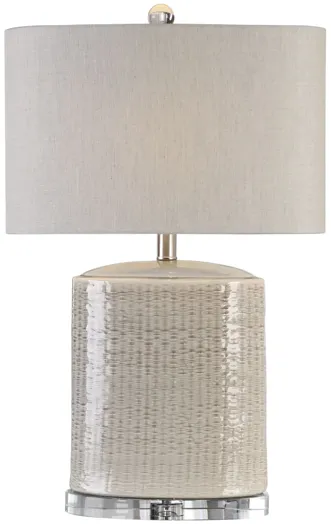 Modica Taupe Ceramic Lamp