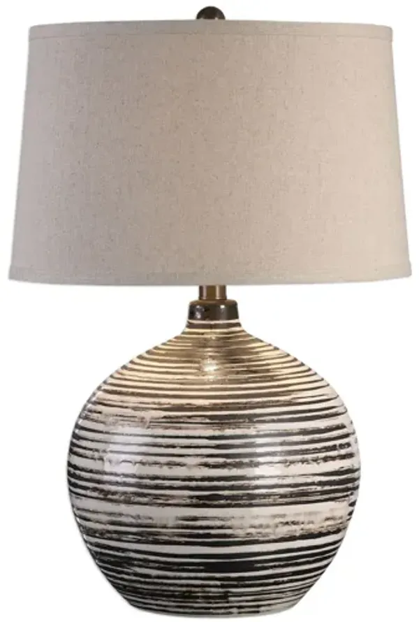 Bloxom Mocha Ivory Lamp