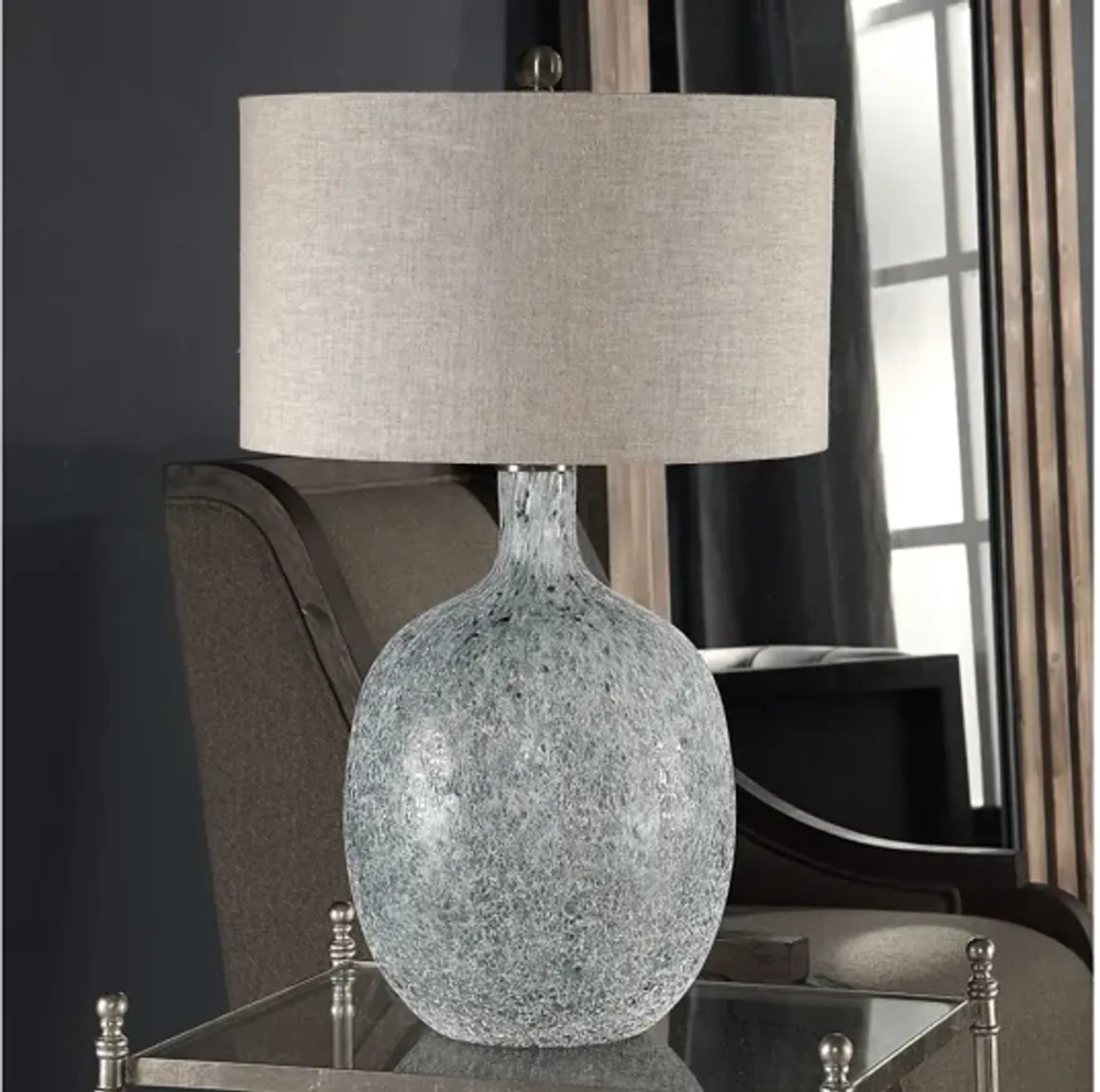 Oceaonna Glass Table Lamp