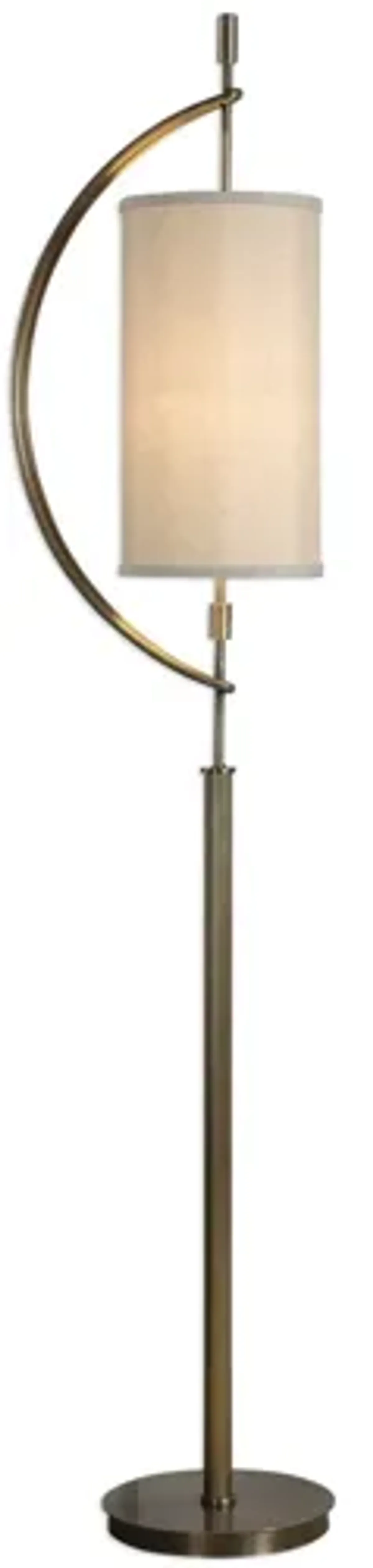 Balaour Antique Brass Floor Lamp