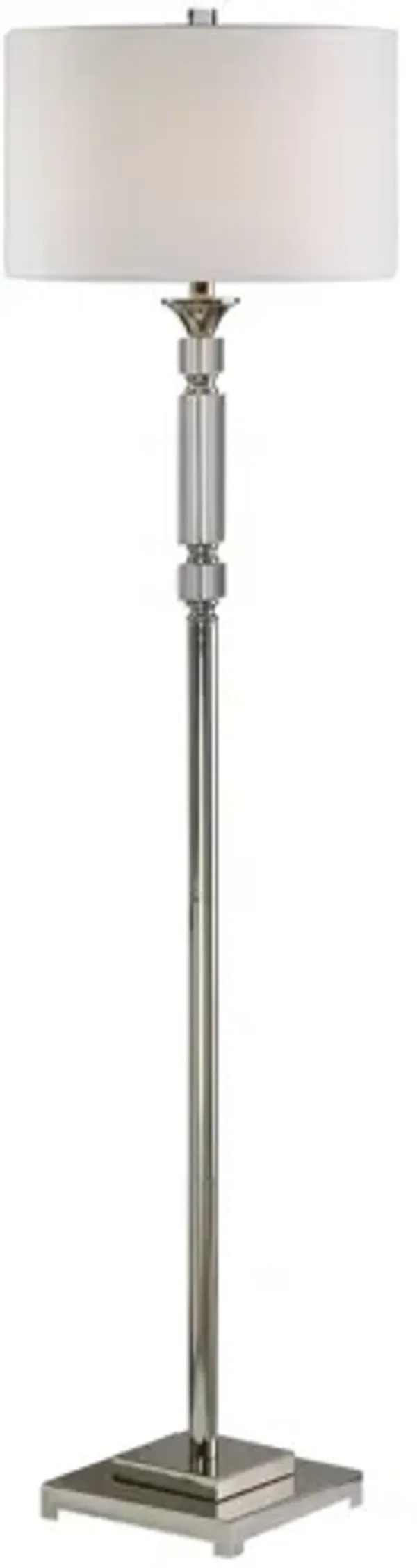 Volusia Nickel Floor Lamp