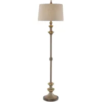 Vetralla Silver Bronze Floor Lamp