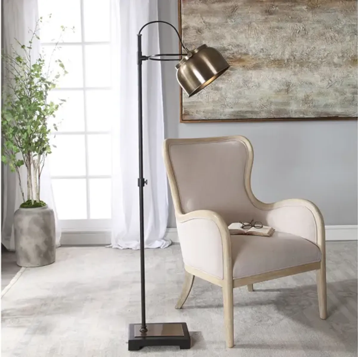 Bessemer Industrial Floor Lamp