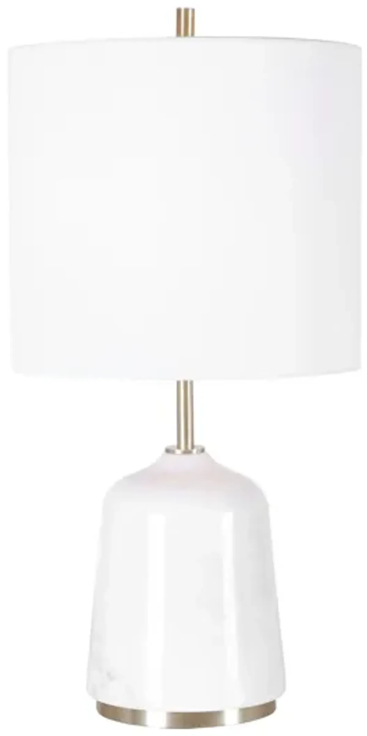 Eloise White Marble Table Lamp