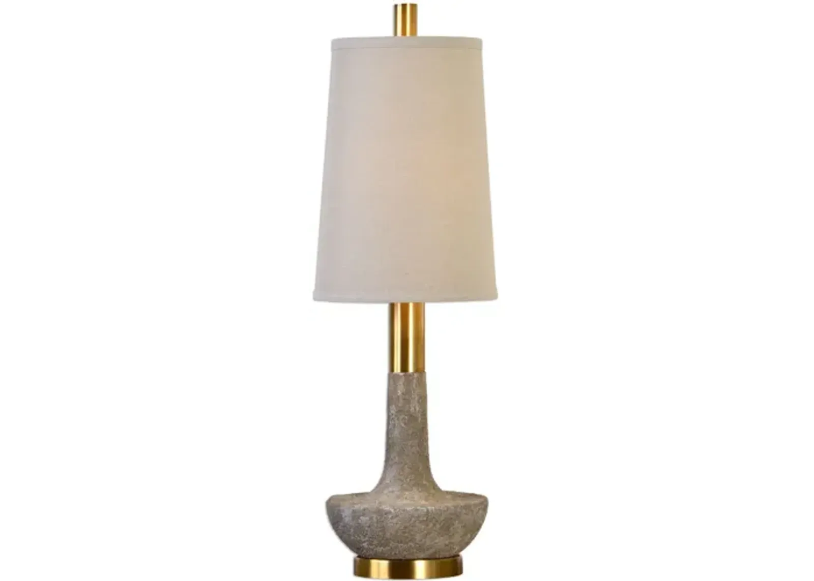 Volongo Stone Ivory Buffet Lamp