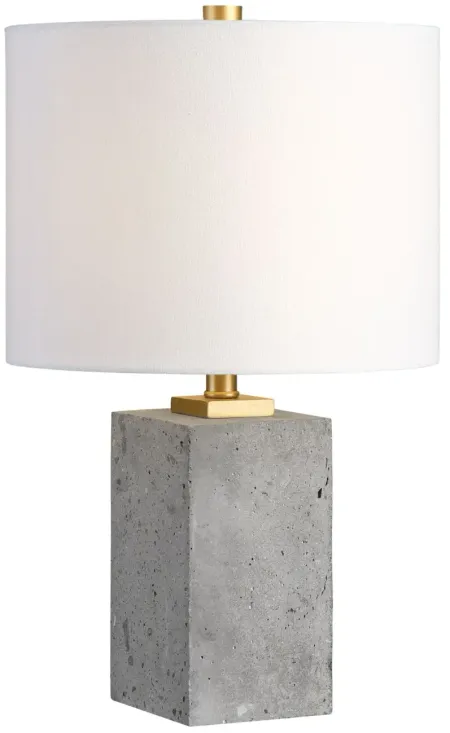 Drexel Concrete Block Lamp