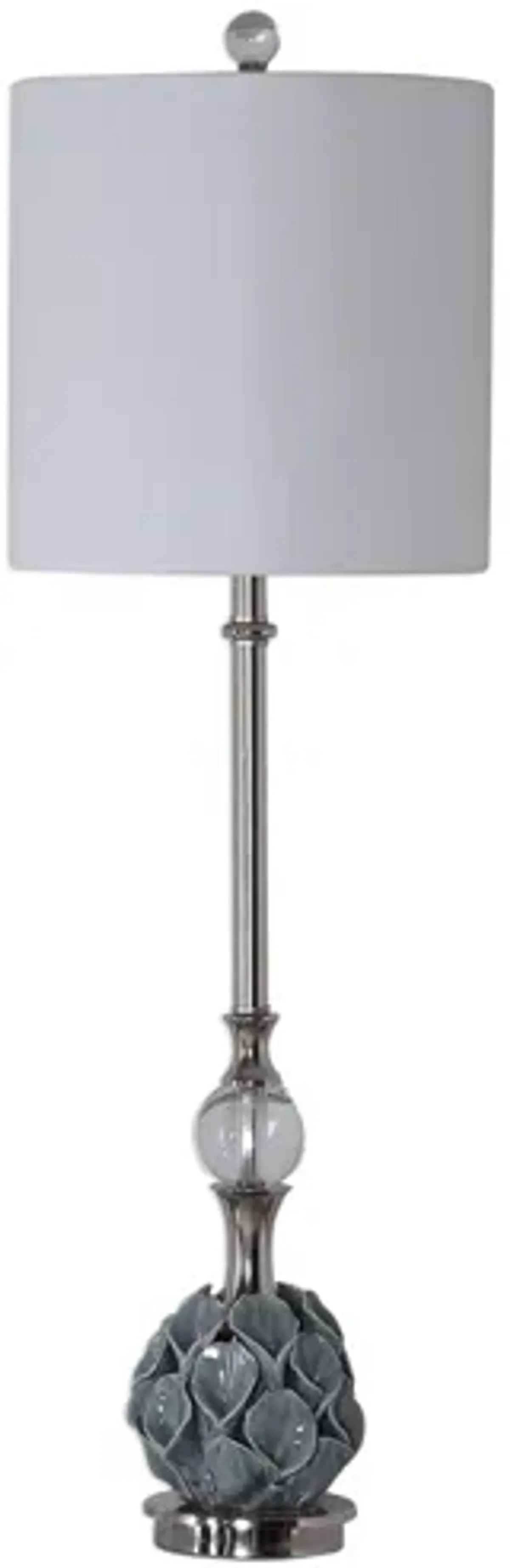 Elody Blue Gray Buffet Lamp